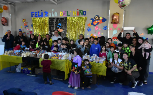 El Club Los Andes festejó el día del niño