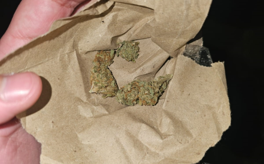 Se pusieron nerviosos durante un control y les encontraron marihuana