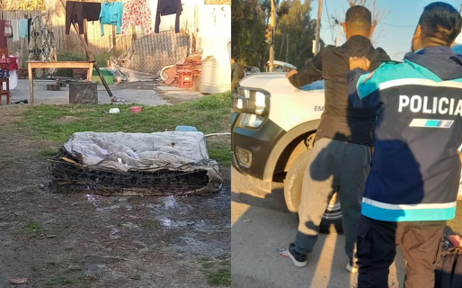 Encerró a su novia y prendió fuego la casa, pero los vecinos lograron rescatarla