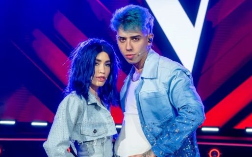 Lali Espósito sorprendió en La Voz Argentina con un look inspirado en Luck Ra: “Te pintás el pelo de azul y lo entendés perfecto”