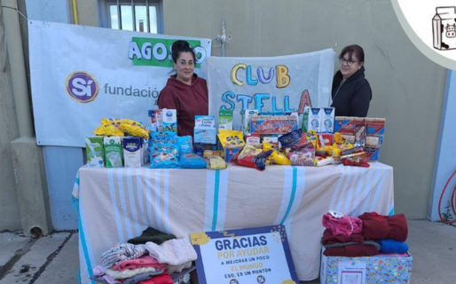 Ocho merenderos de Comodoro recibieron donaciones de Fundación Sí durante agosto
