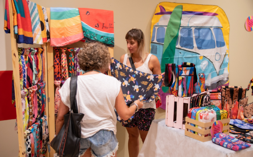 El Centro Cultural de Rada Tilly recibe a la Feria de Emprendedores y Artesanos