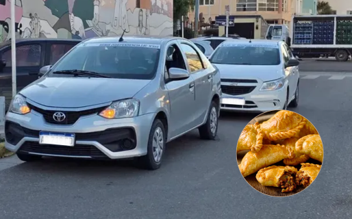 Se le rompió el remis por el estado de las calles y organiza una venta de empanadas para arreglarlo