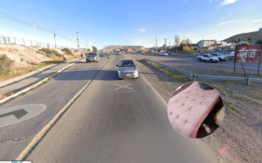 Sillón viajero: se cayó de un auto y cambió de dueño en el camino