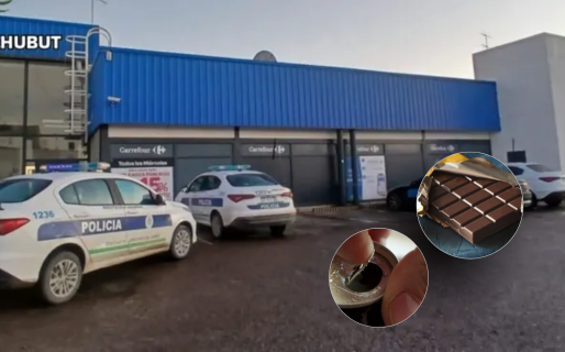 Robo inusual en un supermercado de Chubut: se encerró en el baño para comer y tomar gratis