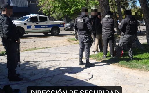 Detuvieron a dos hombres por robo de cables y uno sufrió un ataque de epilepsia camino a la comisaría