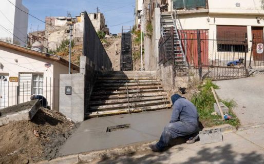 El Municipio culminó la obra de mejoramiento urbano y estructural del pasaje Henning
