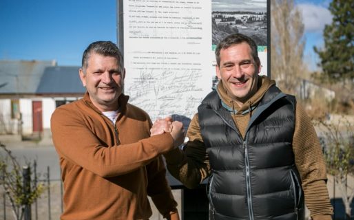 Luque recibió el apoyo del intendente de Gualjaina: “En el interior de Chubut es donde más se nota el abandono total del Estado”