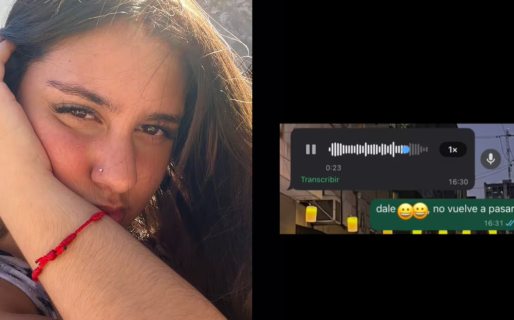 Su jefe la vio por las cámaras de seguridad y le envió un curioso audio de WhatsApp: “Queda feo que…”