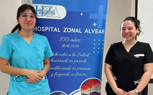 Nuevas médicas residentes se incorporaron al Hospital Alvear