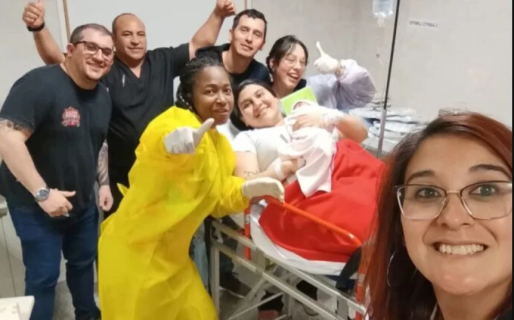 El Hospital Rural de Tecka asistió con éxito un parto de urgencia