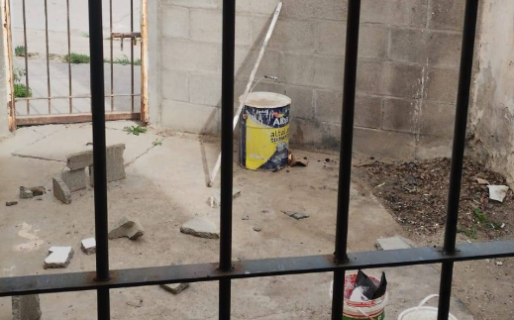 Indignación en el barrio Moure: robaron un tanque de agua de la sede vecinal