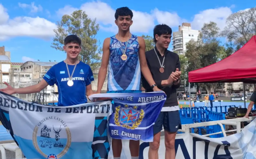Atletismo: Medallas para el comodorense Matías Bellido en el Nacional U20 en Rosario