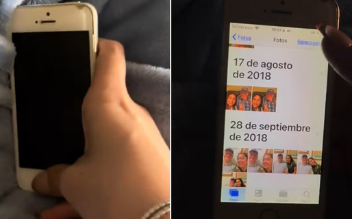 Prendió el celular de su abuelo fallecido y lo que encontró la dejó sin palabras