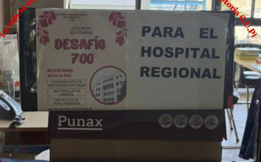 Estudiantes se sumaron a campaña para ayudar al Hospital Regional: «contamos con tu ayuda»