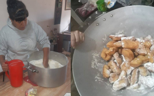 El merendero Arcoiris continúa asistiendo a los más chicos: «Hoy chocolatada y calzones rotos»