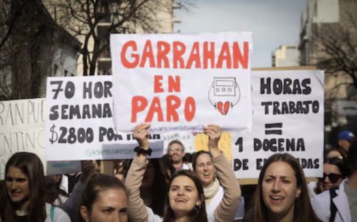 <strong>Comenzó el paro en el Hospital Garrahan pese al anuncio del bono que otorgará el Gobierno </strong>