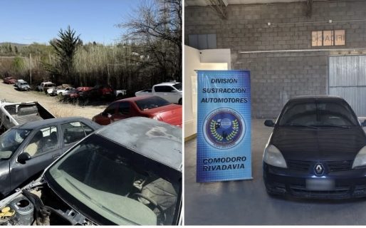 Encontraron un auto robado en un taller de Los Tres Pinos