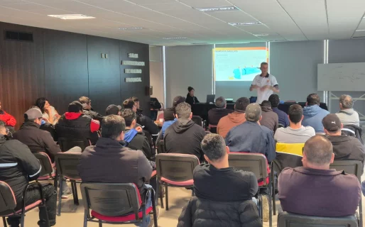 Vialidad Provincial capacitó a su personal en el manejo de incendios