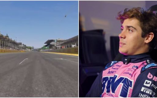 Franco Colapinto mostró los secretos del circuito de Monza desde el simulador