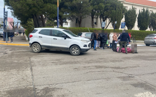 Una mujer fue atropellada en el Centro y debió ser trasladada al Hospital