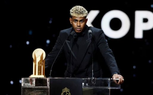 El posteo de Lamine Yamal tras quedar segundo en la gala del Balón de Oro