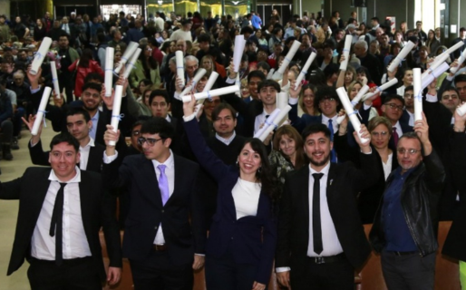 La UNPSJB entregó 129 títulos en el acto de colación