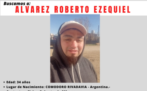 Buscan a un hombre de 34 años, visto por última vez hace dos días