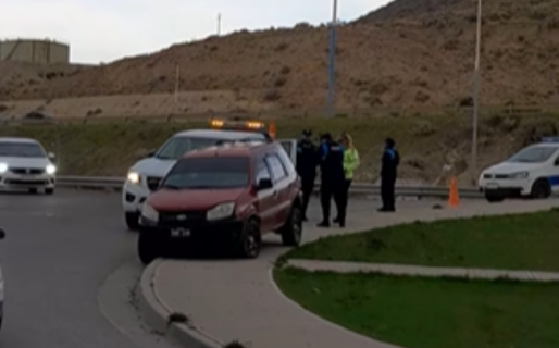 Un conductor se durmió al volante en la rotonda de Km4 y dio positivo en alcoholemia