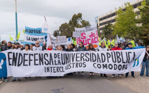 Movilización masiva en Comodoro y todo el país contra el veto a universidades