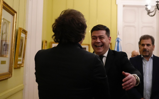 Treffinger: Fuerte respaldo a Milei y advertencia a la oposición en la provincia