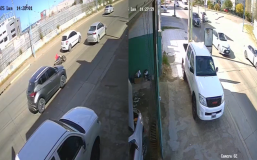 Una repartidora fue embestida por un conductor que se dio a la fuga: «me dejo tirada sin poder levantarme»