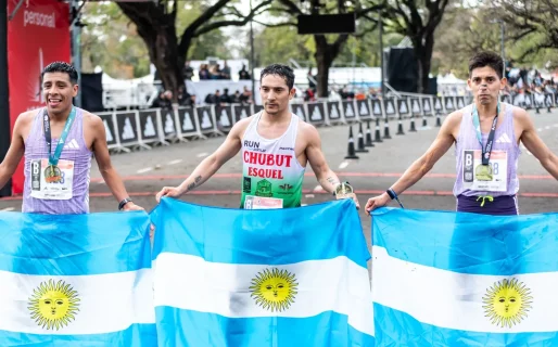 Joaquín Arbe y David Rodríguez, los mejores sudamericanos en la Maratón de Buenos Aires