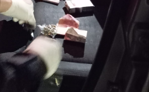 Secuestraron 4,83 gramos de cannabis sativa en un control vehicular