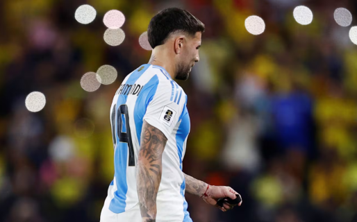 Nicolás Otamendi se despidió de las Eliminatorias y dejó un sentido mensaje tras su expulsión
