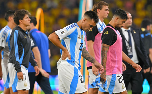 Argentina perdió el liderazgo del ranking FIFA y cortó la mejor racha de su historia al frente de la clasificación mundial