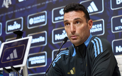 Scaloni habla en conferencia de prensa antes del último partido de local por las Eliminatorias