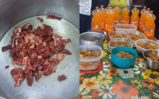 Alumnos del Domingo Savio cocinaron y compartieron en el Merendero Sismográfica