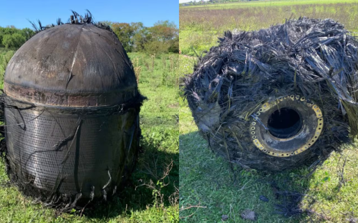 Cayó un misterioso objeto espacial en Chaco y lo trasladan a Buenos Aires para analizar su origen