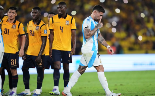 Una floja selección sin Messi perdió con Ecuador