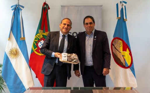 Autoridades municipales recibieron al Embajador de Portugal en Argentina