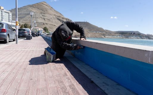 Prosiguen los trabajos de acondicionamiento en las costas en Comodoro
