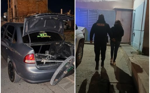 Robó la bici de su cuñada y la llevaba en un Uber: terminó detenida