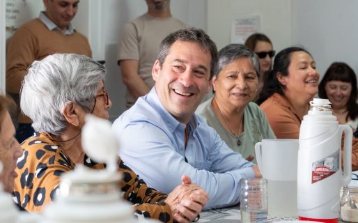 Luque se reunió con jubilados de zona norte: «Los relatos de abandono se repiten»