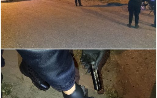 Intentó evadir a los policías y le encontraron un arma de fuego