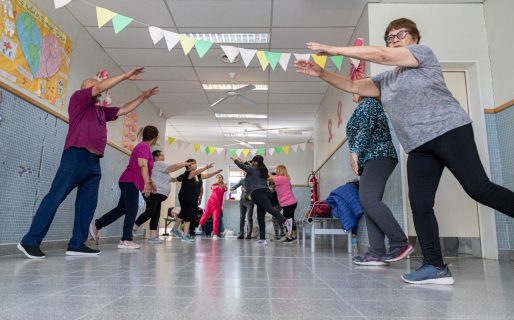 El CAPS Stella Maris brinda taller de actividad física para promover la salud en el barrio