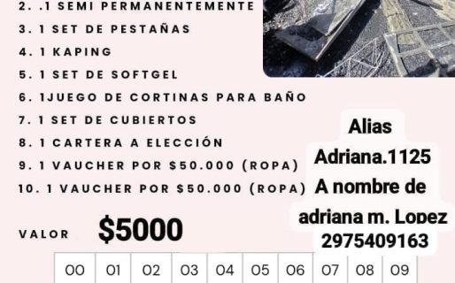 Perdió su vivienda en un incendio y organizan una rifa para ayudarla