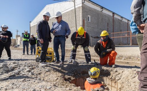 Inició la obra del colector cloacal Concejal Avila que beneficiará a más de 1400 familias