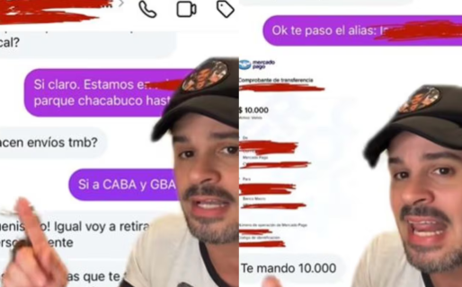 Le quisieron estafar un iPhone 15 por Marketplace, se dio cuenta y lo que pasó se hizo viral