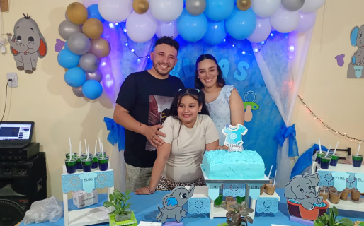“Nos dolió”: la historia detrás de la pareja que organizó un baby shower al que no fue nadie